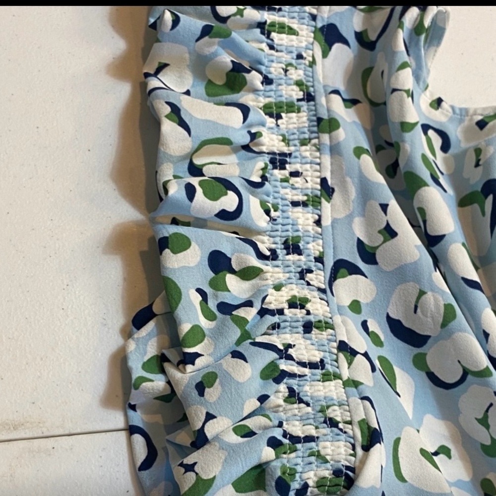 Michelle McDowell🎉🎉 🎉SUNDAY SPEACIAL 🎉🎉🎉Light Blue Floral Leopard Print XL - Picture 7 of 11